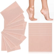 Moleskin Adhesive Pads for Feet - Blister Prevention Padding Foot Cushions and Pads for Heel, Toe, Pain Relief - 20 pieces Moleskin Tape Flannel Adhesive Pads