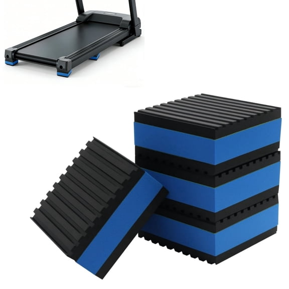 Artrylin 4-Pack Heavy Duty Blue EVA Anti-Vibration Pads, 50x50x22.3mm Isolation Pads for Air Conditioner, Compressor, Treadmill, HVAC, Noise Reduction