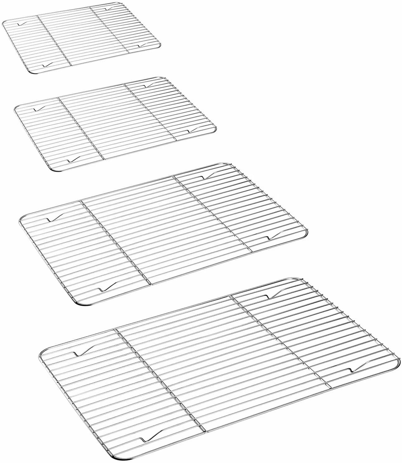 Artrylin Baking Rack Set of 2, E-far Stainless Steel Metal Roasting ...