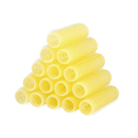 Artrylin Hair Roller sets, Self Grip, Salon Hair Dressing Curlers, Hair Curlers, 15mm size 12 packs (Random Color)…