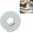 thumbnail image 1 of Artrylin L Shape Extra Thick Furniture Table Edge Protectors Foam Baby Safety Bumper Guard 2m (Off White)Safety Baby Edge & Corner Guards White Childproofing, 1 of 7