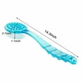 thumbnail image 1 of Artrylin Long Handled Cleaning Brush Body Bath Shower Massager Back Skin Spa Soft Bristles Beauty Scrubber Helper（Blue）, 1 of 9