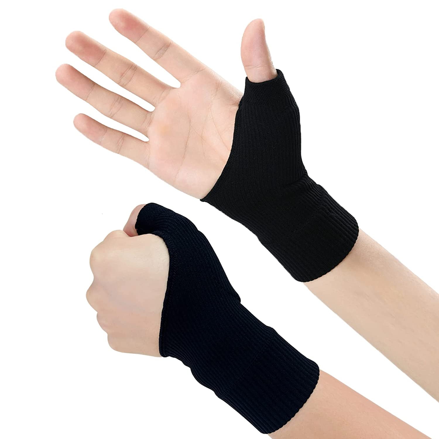 Thumb Protector,Breathable Thumb Brace,Wrist Thumb Support Brace Soft  Breathable Thumb Compression Sleeve Protector for Tendonitis Skin Color (S)