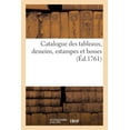 thumbnail image 1 of Arts: Catalogue Des Tableaux, Desseins, Estampes Et Bosses (Paperback), 1 of 1