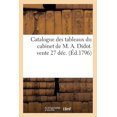 thumbnail image 1 of Arts: Catalogue Des Tableaux Du Cabinet de M. A. Didot. Vente 27 Déc (Paperback), 1 of 1