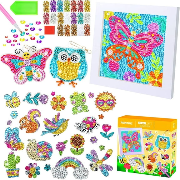 Arts Craft for Kids,Diamond Stickers Painting Kits Toys for Girls 8-11 Years