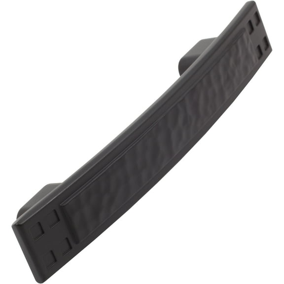 Arts & Crafts Cabinet Pull, 3 Inches, 96 Millimeters, Matte Black by Stone Harbor Hardware