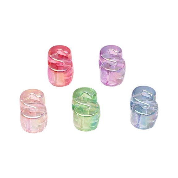 Arts & Crafts DIY Jewelry Bead Weaving Kit with Assorted Beads Strings and Instructions for Projects 5PCS