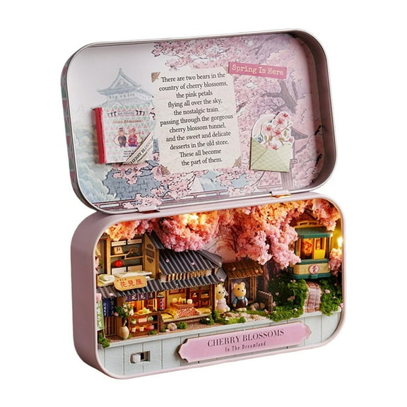 Arts & Crafts DIY Model Kit Classroom Assembly Toy for Makers, 5.62×6.46 inch, Pink