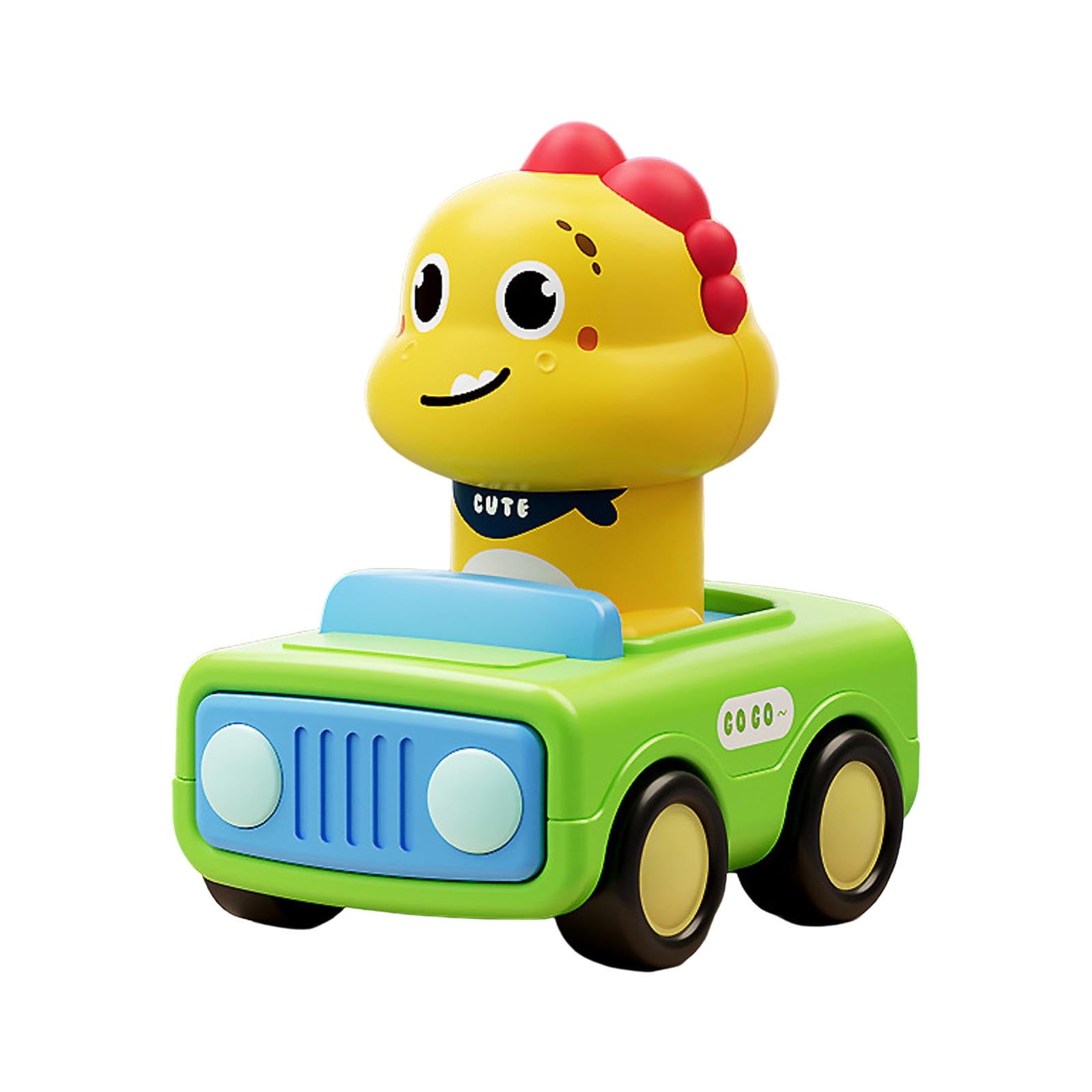 Arts & Crafts DIY Toys - Baby Animal Racing Car Set for Toddlers - Push ...