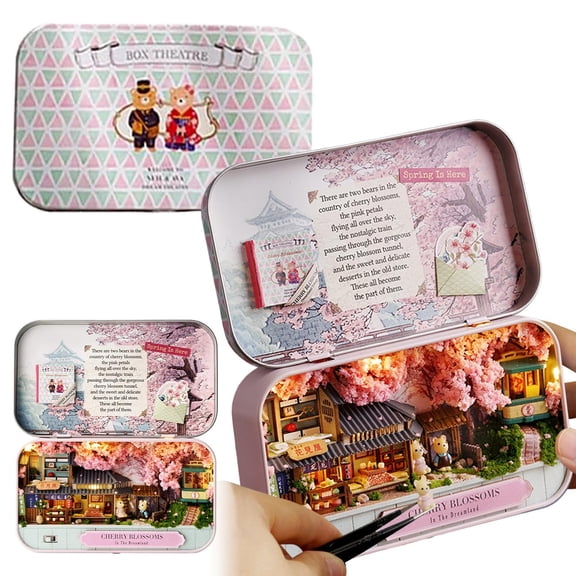 Arts Crafts DIY Toys Kit for Model Assembly Toy Project,5.626.46 inch,Pink
