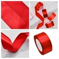 thumbnail image 1 of Arts & Crafts DIY Toys Red Ribbon Satin Craft Ribbon for Wrapping Wedding Bow Making and Decorating 9 Inch 25 Yard Polyester Ribbon, 1 of 6