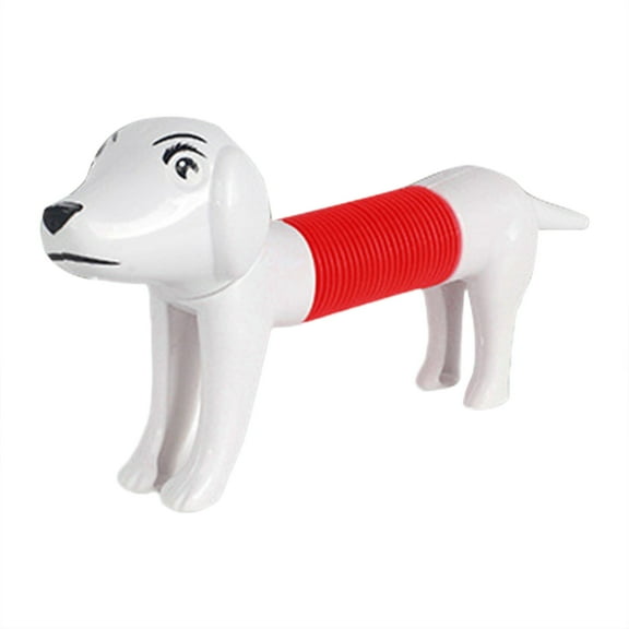 Arts & Crafts & DIY Toys Tube Spring Dog Toys for Fine Motor Skills Development - Sensory Stretch Hose Toy for Stress in Adults and Kids
