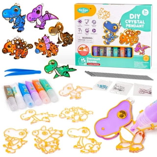 Pearoft Craft Gifts for 8-10 Year Old Girls, DIY Kids Arts Kits for 8-12  Year Old Girls Birthday Gifts Resin Silicone Jewelry Making Kit Sets for  Kids