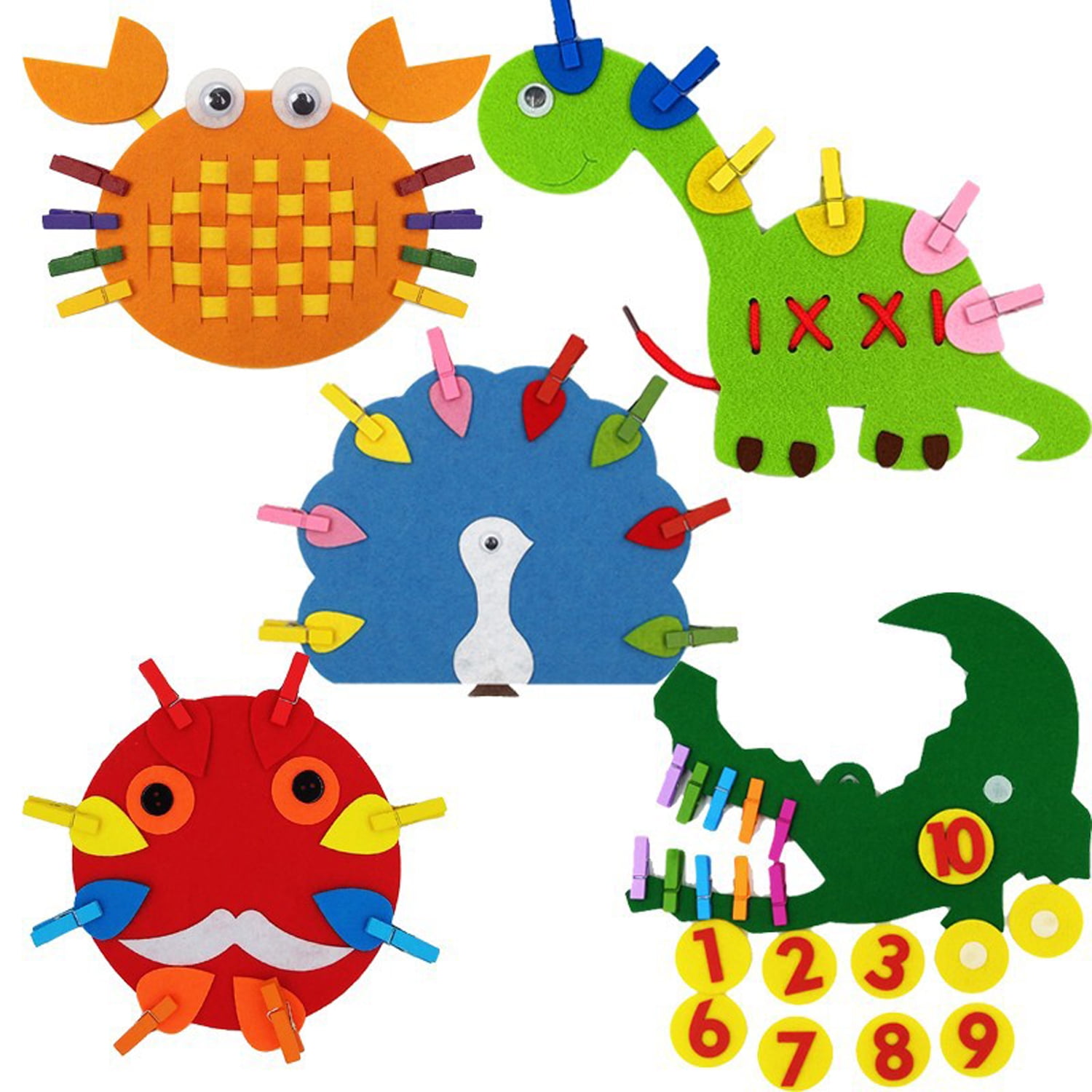 Arts and Crafts for Kids Ages 2-4 3-5, Create Your Own Animal Crafts Using Cups, Art Project Kits for Preschoolers, DIY Children Activities for Boys