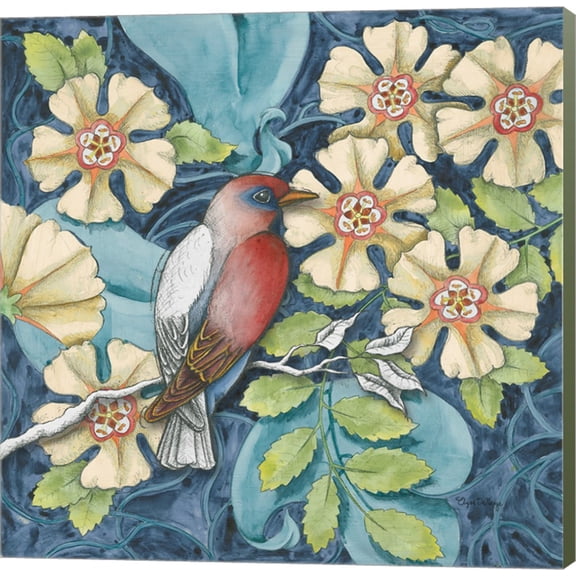 Arts and Crafts Bird I by Elyse DeNeige, Canvas Wall Art