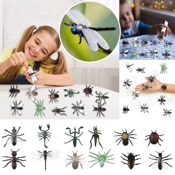 Arts and Crafts DIY Toys - Realistic Animal Models for Hands-On Biology Exploration
