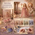 thumbnail image 1 of Arts and Crafts Kit for Adults, Greek Mythology Beading Kit, Diy Craft Supplies for Spiritual Home Decor, 8 X 4.5 Inch Beaded Figurine Craft Set, 1 of 6