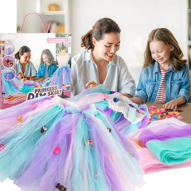 Arts and Crafts for Kids, Princess Girls Dress Crafts Kit, Girl Toys ...