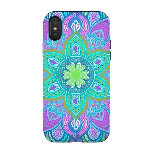ArtsCase AC-00365156 Psychedelic Mandala I Tough Case for iPhone XS & X