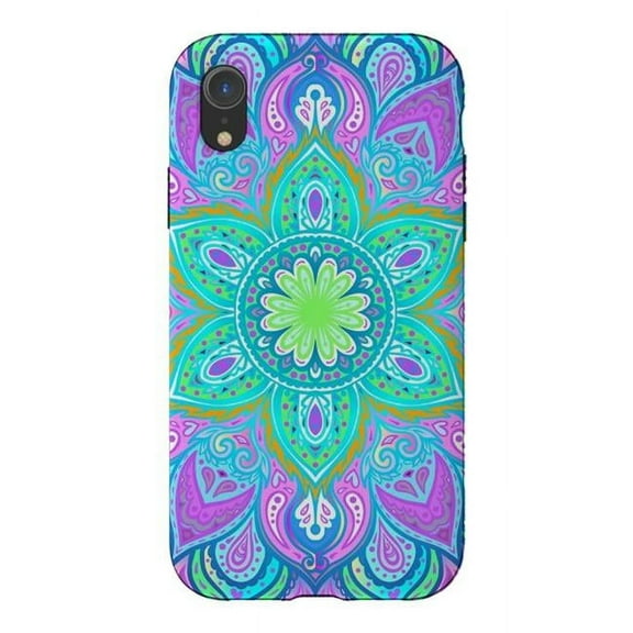 ArtsCase AC-00365160 Psychedelic Mandala I Tough Case for iPhone XR