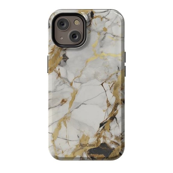 ArtsCase - Print Design Tough Case for iPhone 14 - Gold dust