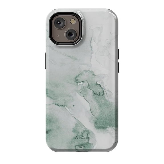 ArtsCase - Print Design Tough Case for iPhone 14- Green Cheescake