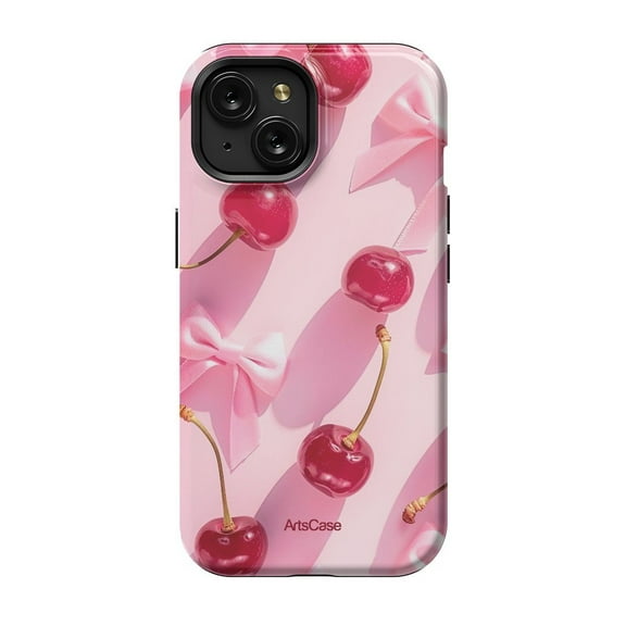 ArtsCase - Print Design Tough Case for iPhone 15- Cherry delicious