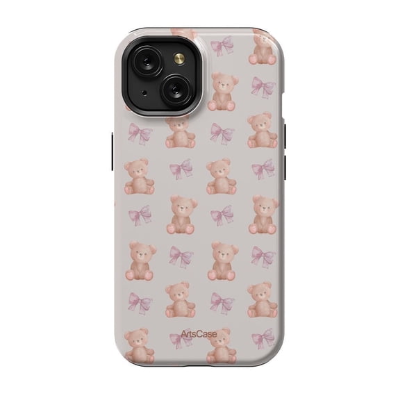 ArtsCase - Print Design Tough Case for iPhone 15- Love bears
