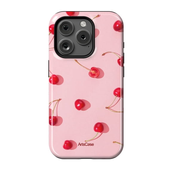 ArtsCase - Print Design Tough Case for iPhone 15 Pro - Love you cherry much