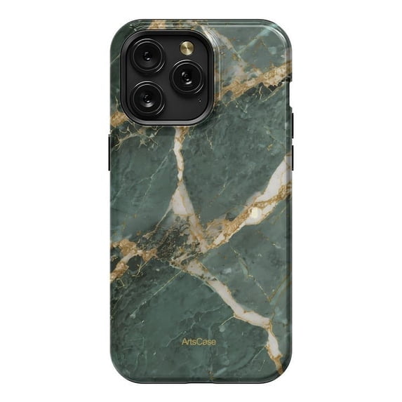 ArtsCase - Print Design Tough Case for iPhone 15 Pro Max - Green Jungle