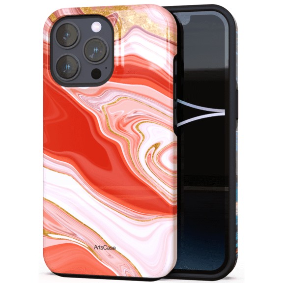 ArtsCase - Print Design Tough Case for iPhone 15 Pro Max - Resplandor Retro