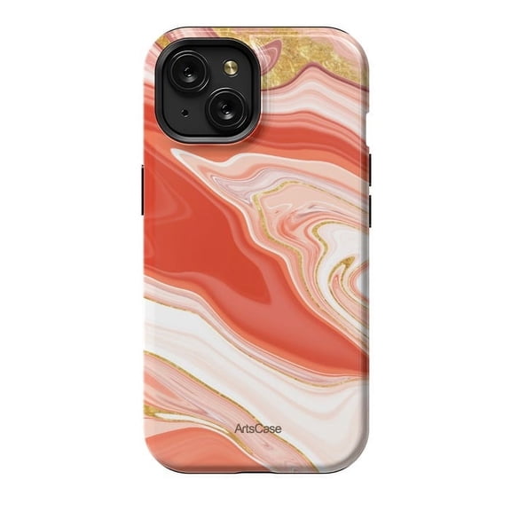 ArtsCase - Print Design Tough Case for iPhone 15 - Resplandor Retro