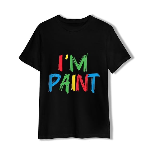 Artsadd Funny Couple T-Shirt, I Love to Finger Paint, I’m Paint, Painting Meme His and Hers Valentine's Day Matching Couple T-Shirt