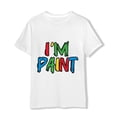 thumbnail image 1 of Artsadd Funny Couple T-Shirt, I Love to Finger Paint, I’m Paint, Painting Meme His and Hers Valentine's Day Matching Couple T-Shirt, 1 of 6