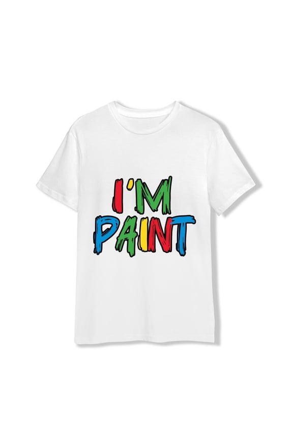 Funny Couple T-Shirt, I Love to Finger Paint, I’m Paint, Painting Meme His and Hers Valentine's Day Matching Couple T-Shirt