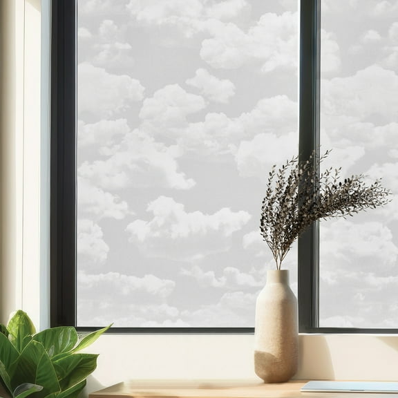 Artscape Clouds 24" x 36" Window Film with Frosted Glass Design