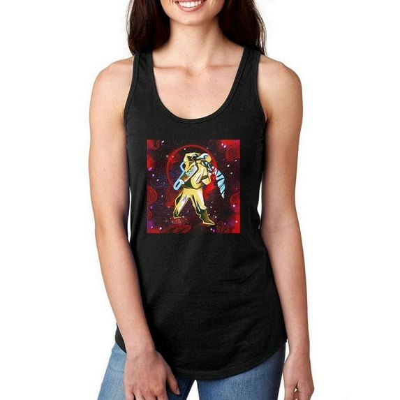 Artshine Aquarius, I Know Racerback Tank Women -Arvee Gibson Designs, Female Small