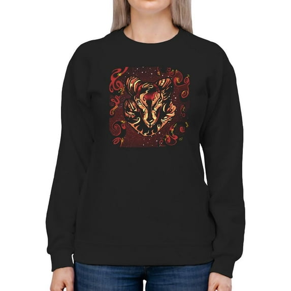 Artshine Aries, I Am Sweatshirt Women -Arvee Gibson Designs, Female Medium