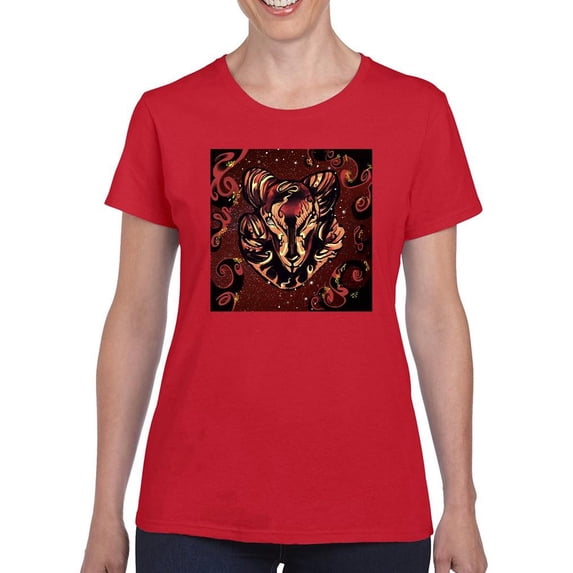 Artshine Aries, I Am T-Shirt Women -Arvee Gibson Designs, Female 5X-Large