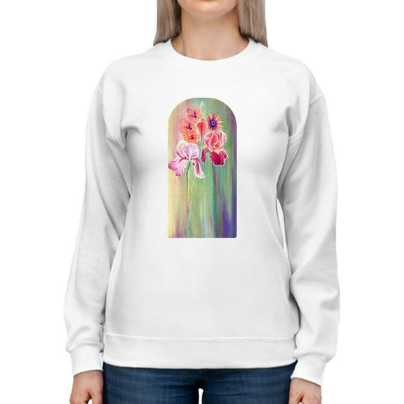 Artshine Cascade Garden Sweatshirt Women -Katie Lloyd Designs, Female XX-Large