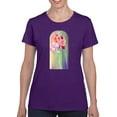 thumbnail image 1 of Artshine Cascade Garden T-Shirt Women -Katie Lloyd Designs, Female Large, 1 of 4