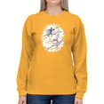 thumbnail image 1 of Artshine Family Life Wrens Sweatshirt Women -Sillier Than Sally Designs, Female Large, 1 of 4