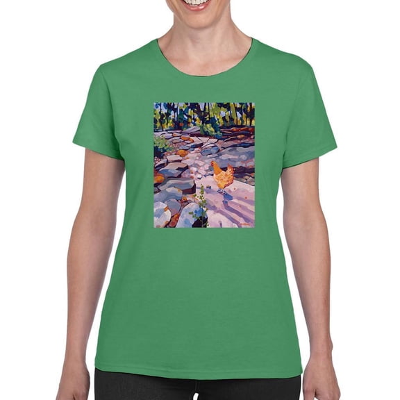 Artshine Finding My Way T-Shirt Women -Mellissa Read Devine Designs, Female Large