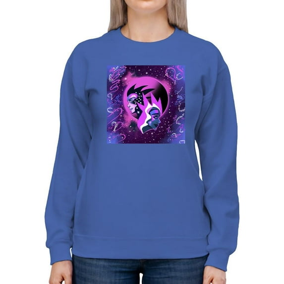 Artshine Gemini, I Think Sweatshirt Women -Arvee Gibson Designs, Female 5X-Large