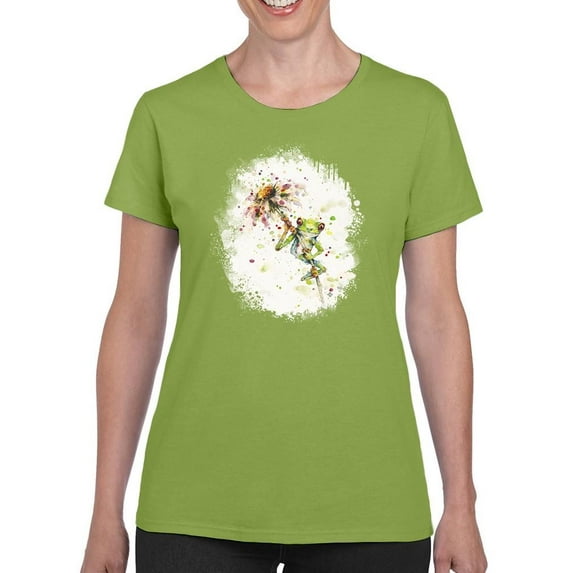 Artshine Hello There Bright Eyes T-Shirt Women -Sillier Than Sally Designs, Female Large