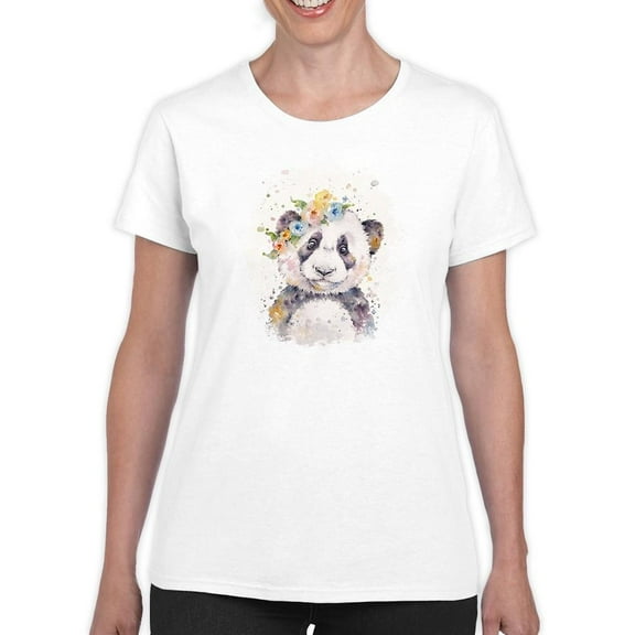 Artshine Litte Panda T-Shirt Women -Sillier Than Sally Designs, Female Medium