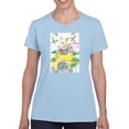thumbnail image 1 of Artshine Little Emperors Dog T-Shirt Women -Gabby Malpas Designs, Female 5X-Large, 1 of 4