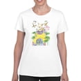 thumbnail image 1 of Artshine Little Emperors Dog T-Shirt Women -Gabby Malpas Designs, Female XX-Large, 1 of 4