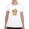 thumbnail image 1 of Artshine Little Lion Cub T-Shirt Women -Sillier Than Sally Designs, Female 3X-Large, 1 of 4